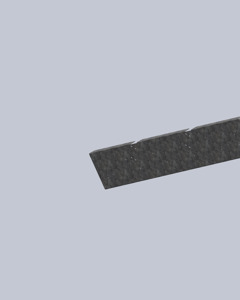 Upper side rail Left f/ catwalk ladder - Prod Int